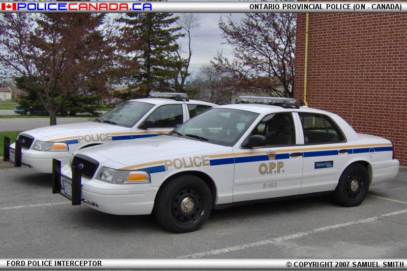 POLICE CANADA - OPP