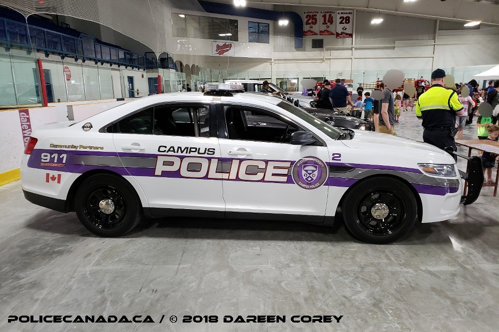 Western University Ontario Canada Police Vehicle Decals 1:24
